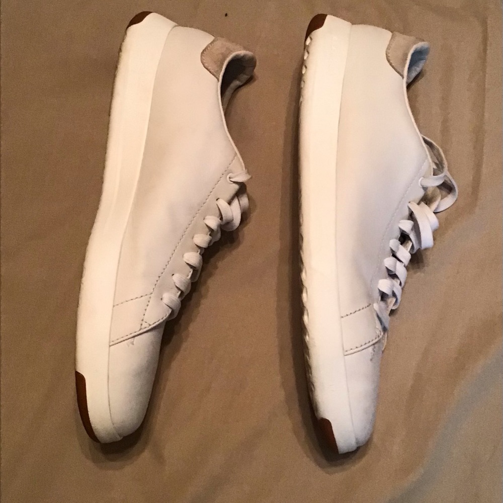Cole Haan Men's GrandPro Tennis Sneaker - White Style - Mens 13
